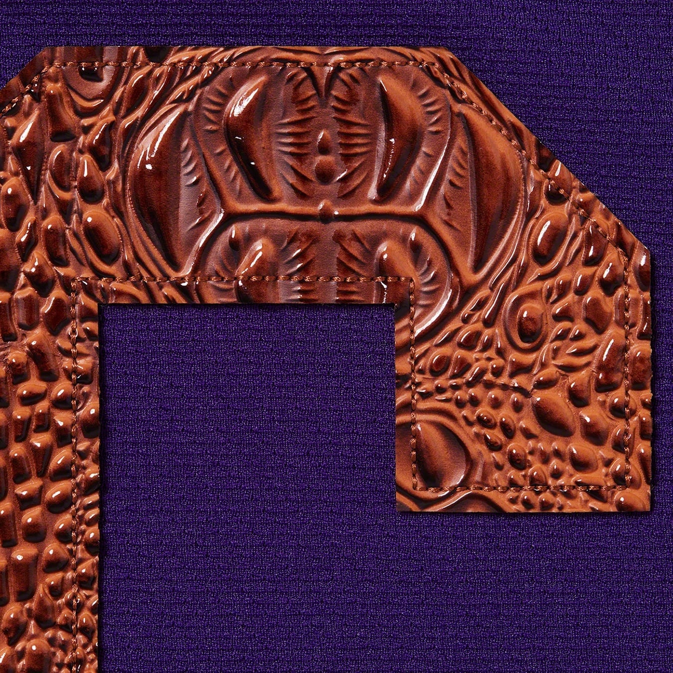 Faux Croc Football Jersey view 7